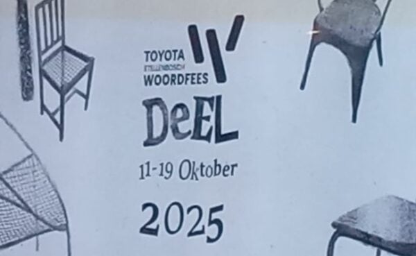 Deel en wees deel: Toyota Stellenbosch Woordfeesprogrambekendstellingsfunksie...