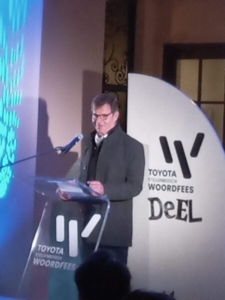 Deel en wees deel: Toyota Stellenbosch Woordfeesprogrambekendstellingsfunksie...